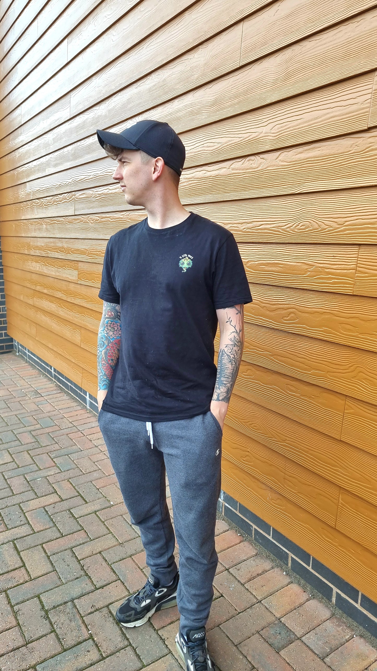 A Little Weird brand t shirt
