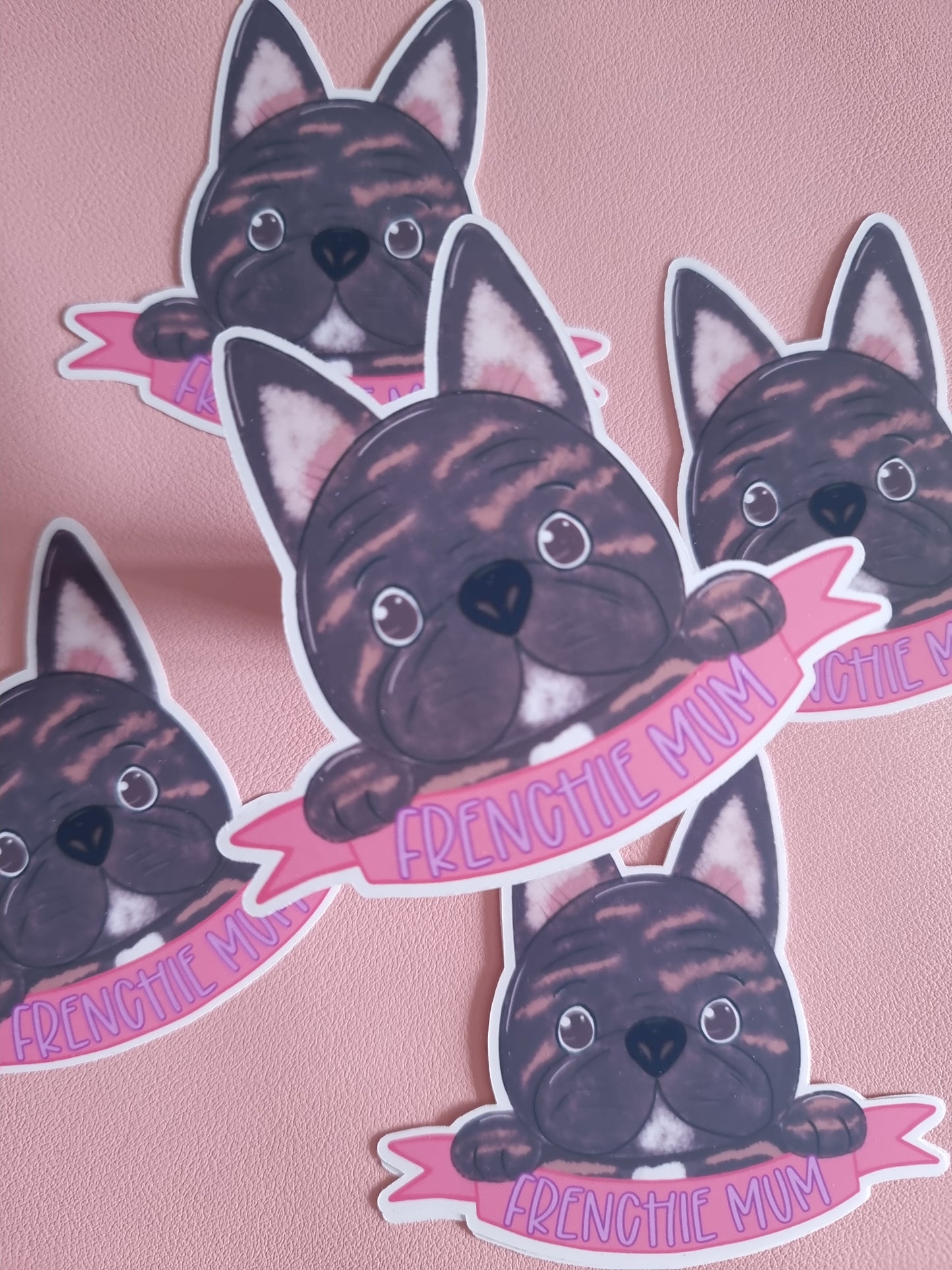 Frenchie mum sticker