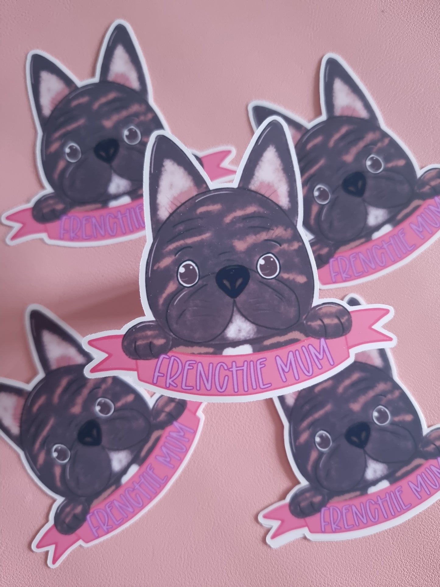 Frenchie mum sticker