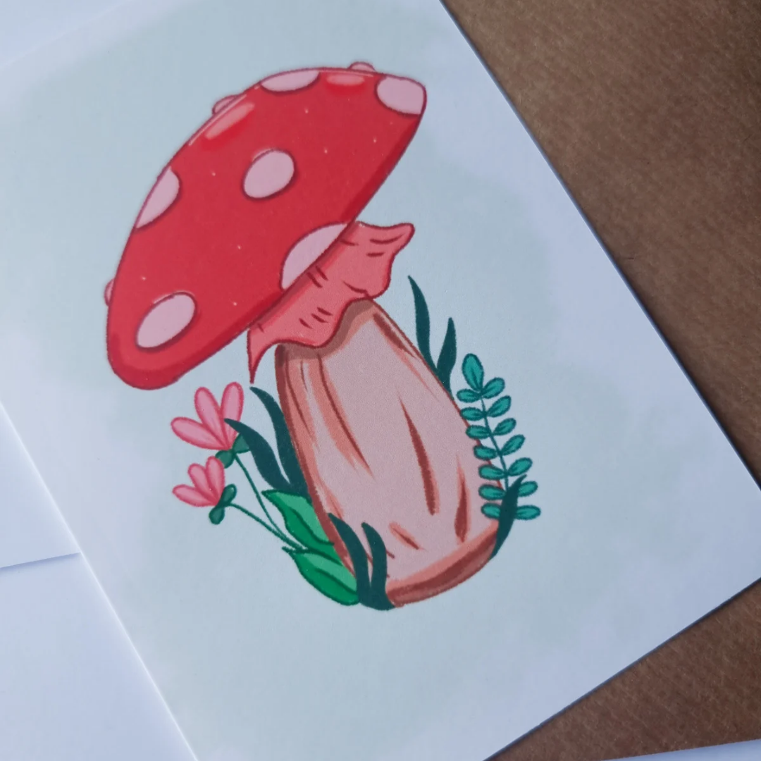 Mushroom/Toadstool card