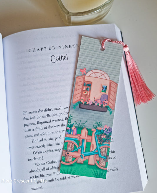 Cottage core bookmark