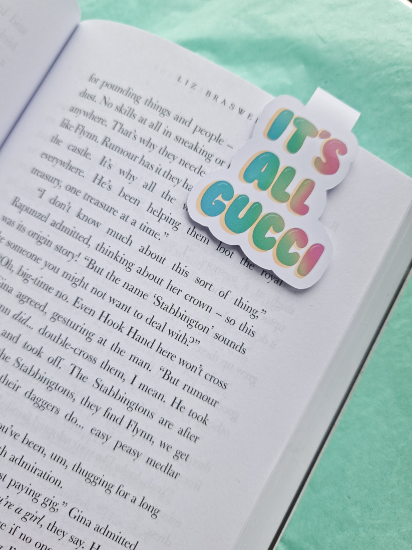 Magnetic quote bookmark