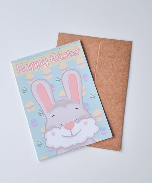 Happy Easter bunny card