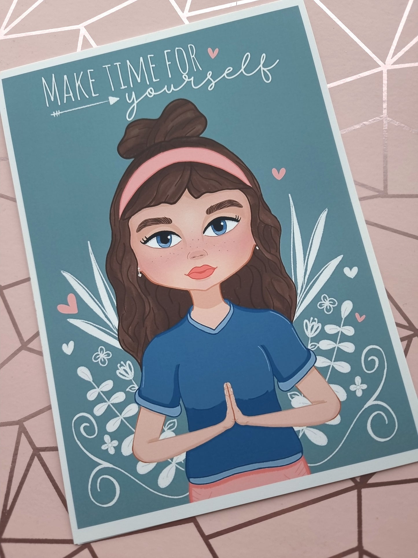 Make time for yourself A5 print